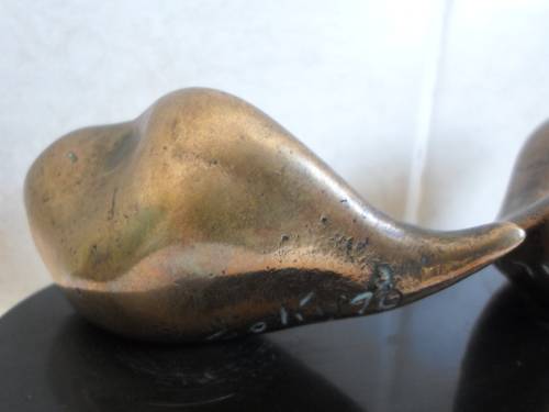 WOW!! COLIN WEBSTER WATSON BRONZE SCULPTURE ON SLATE BASE DATED `70 VALUE R6500