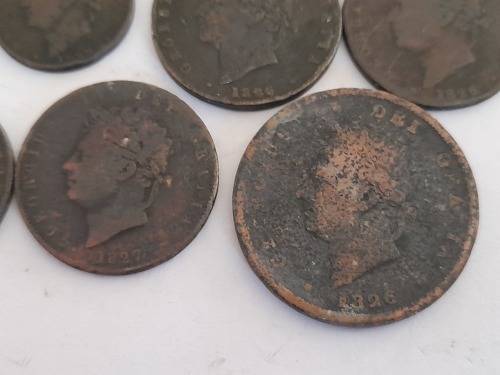 Wow!! Collection of 1826, 1827, 1828 british coins wow!!