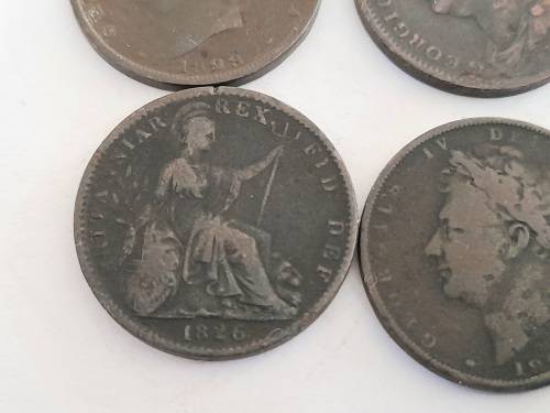 Wow!! Collection of 1826, 1827, 1828 british coins wow!!