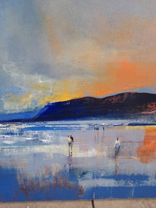 Amazing Large Derric van Rensburg oil on canvas on board 1110 x 1110mm value R29950 wow!!