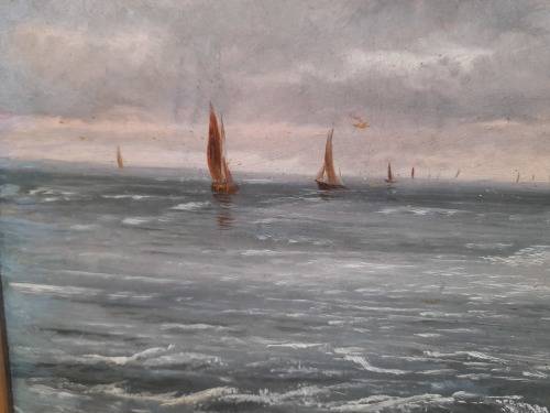 Amazing!! Italian After Achille Dovera oil on board 620x370mm  Wow!!