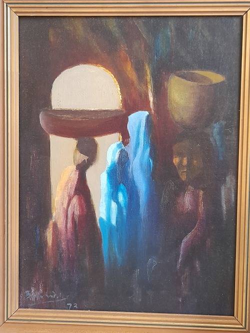 Wow!! Pair of Brian Wiles oil on canvas on board paintings each 400 x 300mm Value R3000