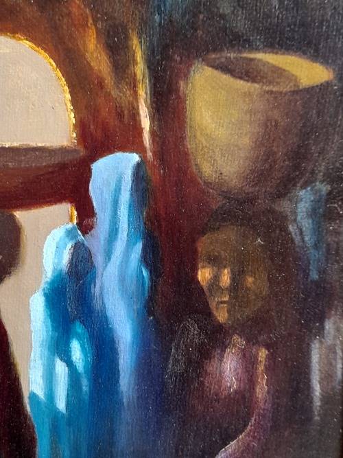 Wow!! Pair of Brian Wiles oil on canvas on board paintings each 400 x 300mm Value R3000
