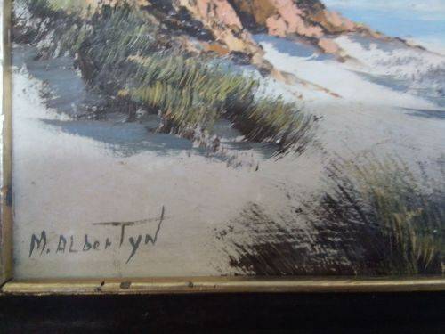 Amazing!! Michael Albertyn snr. Oil on board of Hangklip 600 x 450mm Value R4500