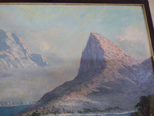Amazing!! Michael Albertyn snr. Oil on board of Hangklip 600 x 450mm Value R4500