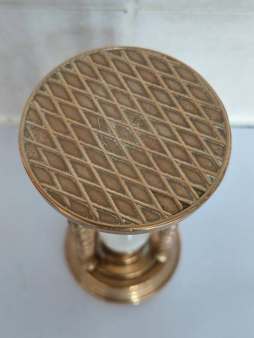 Lovely vintage brass 4min timer glass wow!!