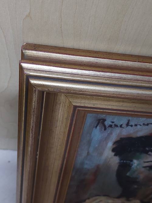 Amazing Carl Buchner oil on board 260 x 190mm value R15000