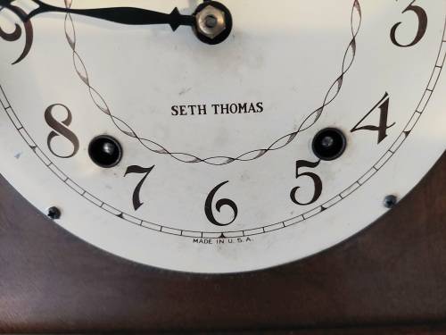 Wow!! Vintage Seth Thomas mantle clock working!! Wow!!