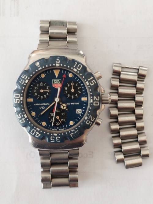 Vintage 1990`s Tag Heuer formula 1 (CA 1210 - RO) MENS quartz watch value R8500