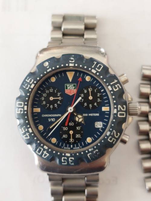 Vintage 1990`s Tag Heuer formula 1 (CA 1210 - RO) MENS quartz watch value R8500