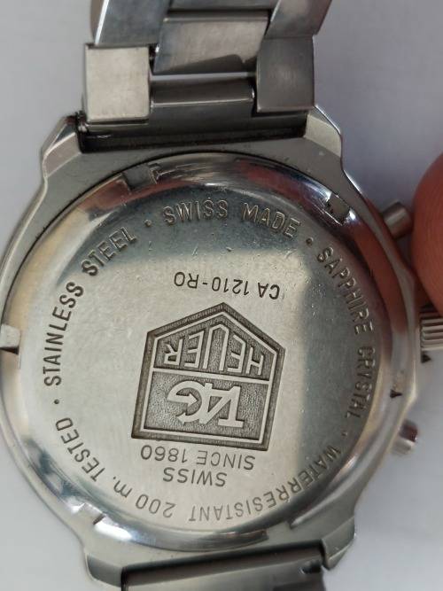 Vintage 1990`s Tag Heuer formula 1 (CA 1210 - RO) MENS quartz watch value R8500