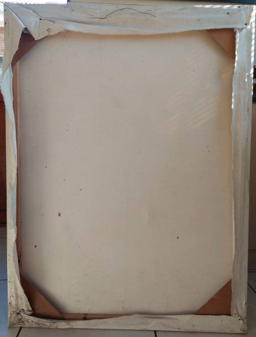 Exceptional!! Huge Vernon Swart oil on canvas of lilies 1200 x 900mm  Value R9500