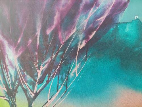 Rare!! Large Mike Fitzpatrick cape scene oil on canvas 940 x 760mm Value R15000