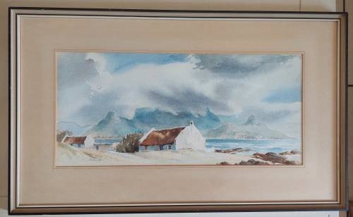 Rare!! John Cullingworth cape watercolour 520 x 240mm Value R5000