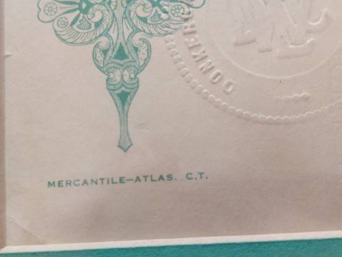 Rare!! Antique Donkergat whaling co. shares certificate circa 1910