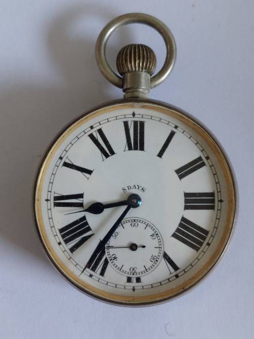 Huge!! Victorian Goliath 8 day pocket watch 100% working Value R4500