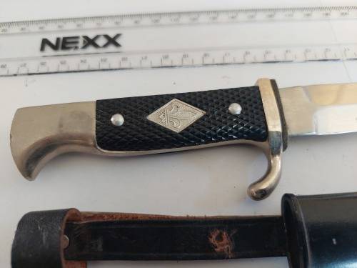 Rare post WW2 German Rehwappen solingen scout youth dagger What a find!!