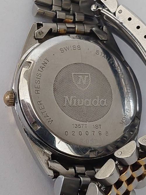 Wow!! Vintage Nivada 21 jewel automatic mens watch 100% working