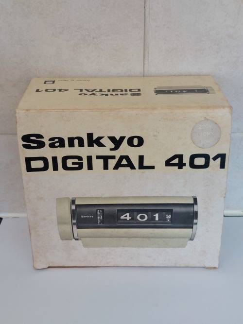New old Stock!! 1970`s Sankyo digital 401 alarm clock value R3500