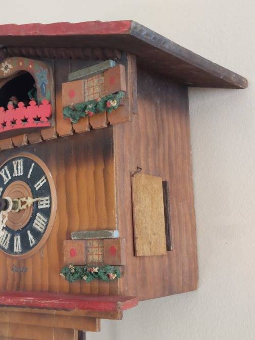 Awesome vintage black forrest Kunec musical clock 100% working!!