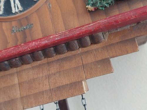 Awesome vintage black forrest Kunec musical clock 100% working!!