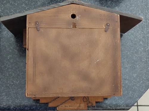 Awesome vintage black forrest Kunec musical clock 100% working!!