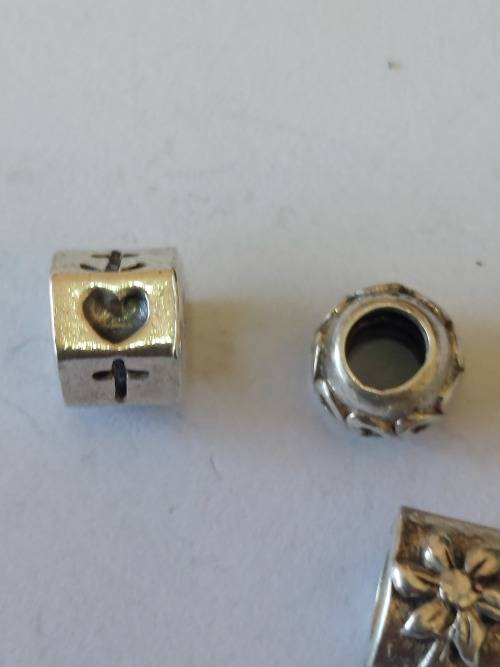 Wow!! 3 x vintage Pandora sterling silver charms 6,4g
