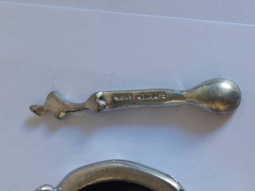 Stylish!! Carrol Boyes condiment bowl with condiment spoon WOW!!