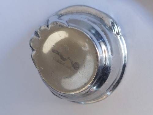 Stylish!! Carrol Boyes condiment bowl with condiment spoon WOW!!