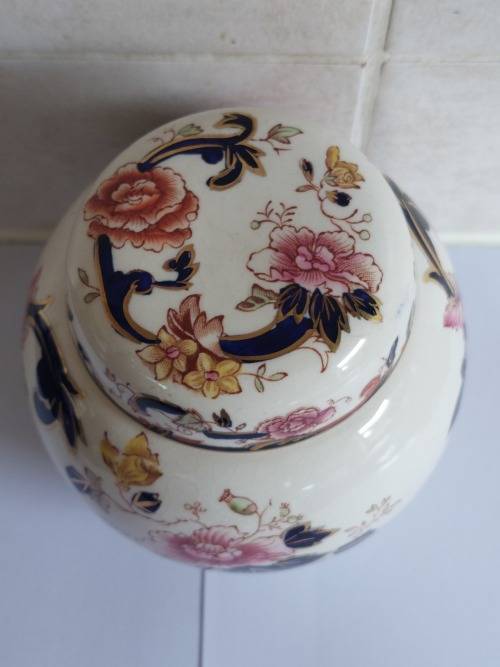 Wow!! 1880`s Mason`s ironstone ginger jar Value R1500