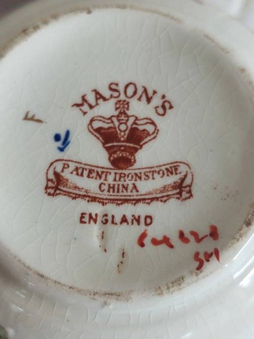 Wow!! 1880`s Mason`s ironstone ginger jar Value R1500