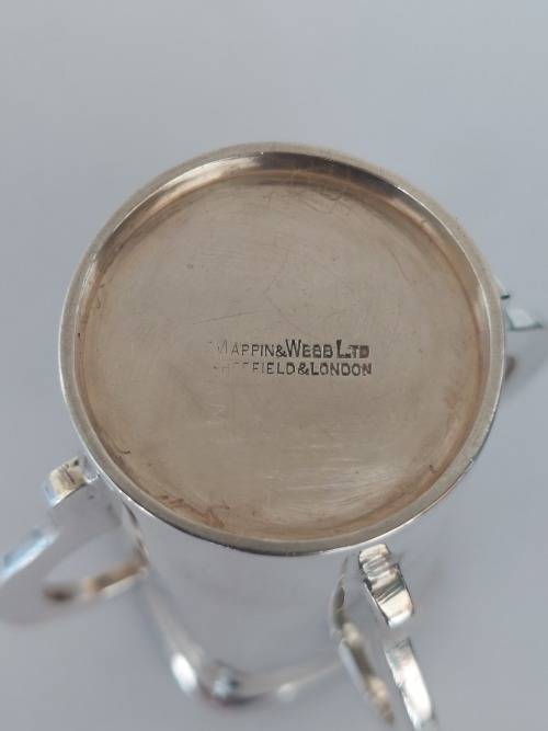 Very Rare!! 1934 Sheffield silver Irish Mether cup by Mappin & Webb 87,7g Value R3500