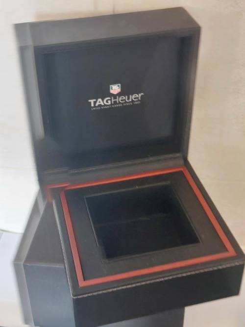 Tag Heuer calibre 17 auto chronograph watch box with papers