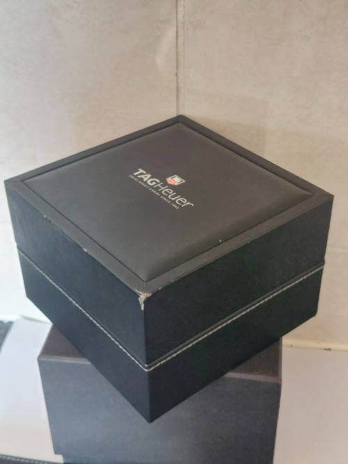 Tag Heuer calibre 17 auto chronograph watch box with papers