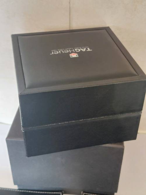 Tag Heuer calibre 17 auto chronograph watch box with papers