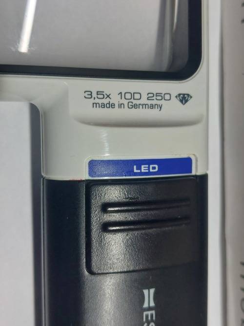 Wow!! ESCHENBACH Mobilux 15113 10D 3.5 x magnifying glass Value R2500
