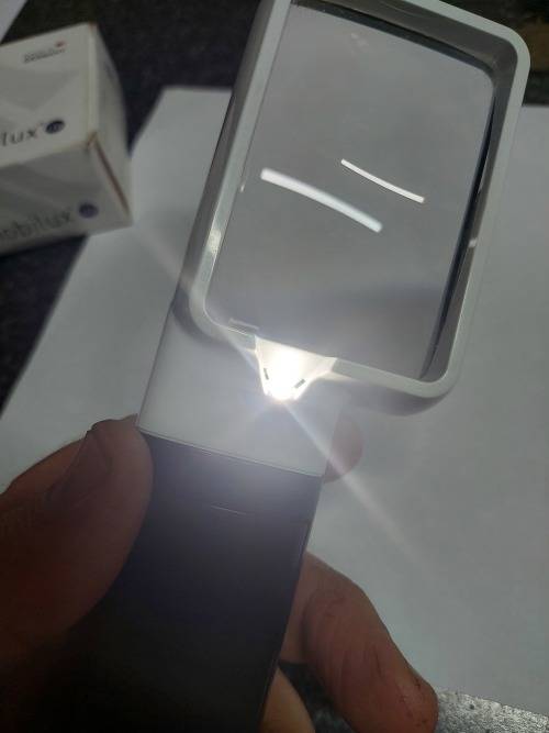 Wow!! ESCHENBACH Mobilux 15113 10D 3.5 x magnifying glass Value R2500