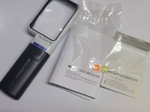 Wow!! ESCHENBACH Mobilux 15113 10D 3.5 x magnifying glass Value R2500