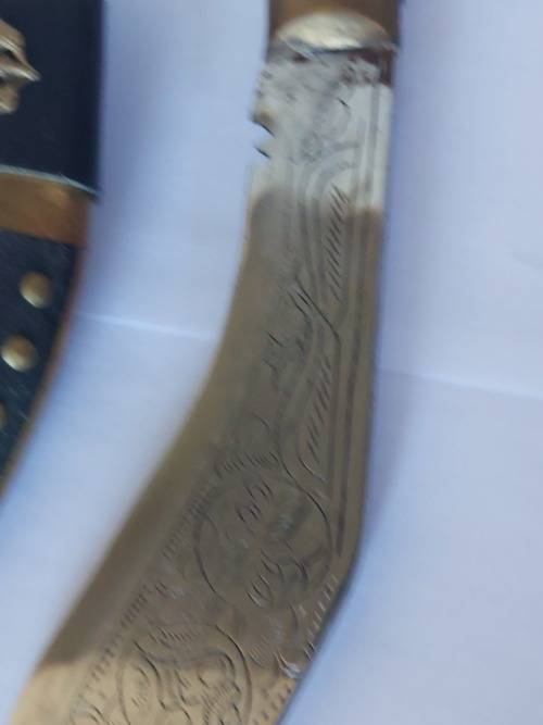 Wow!! Large Vintage Nepal Kukuri dagger Value R3500