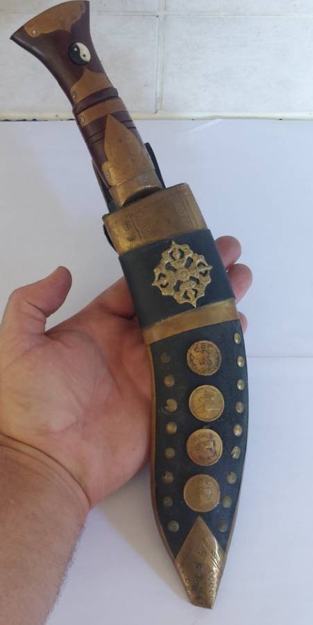 Wow!! Large Vintage Nepal Kukuri dagger Value R3500