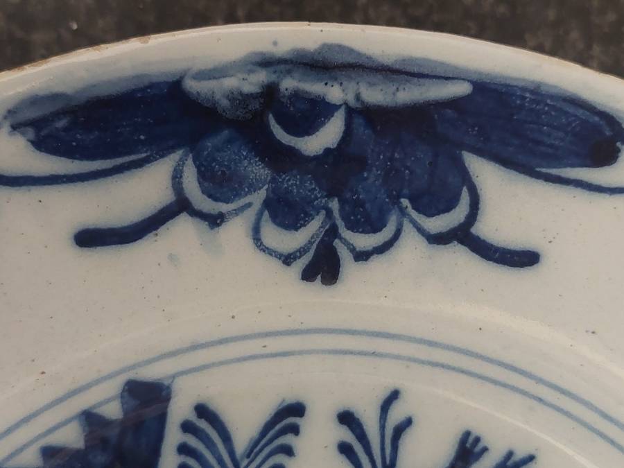 Rare!! 18th century Delft plate circa 1780`s Value R3500
