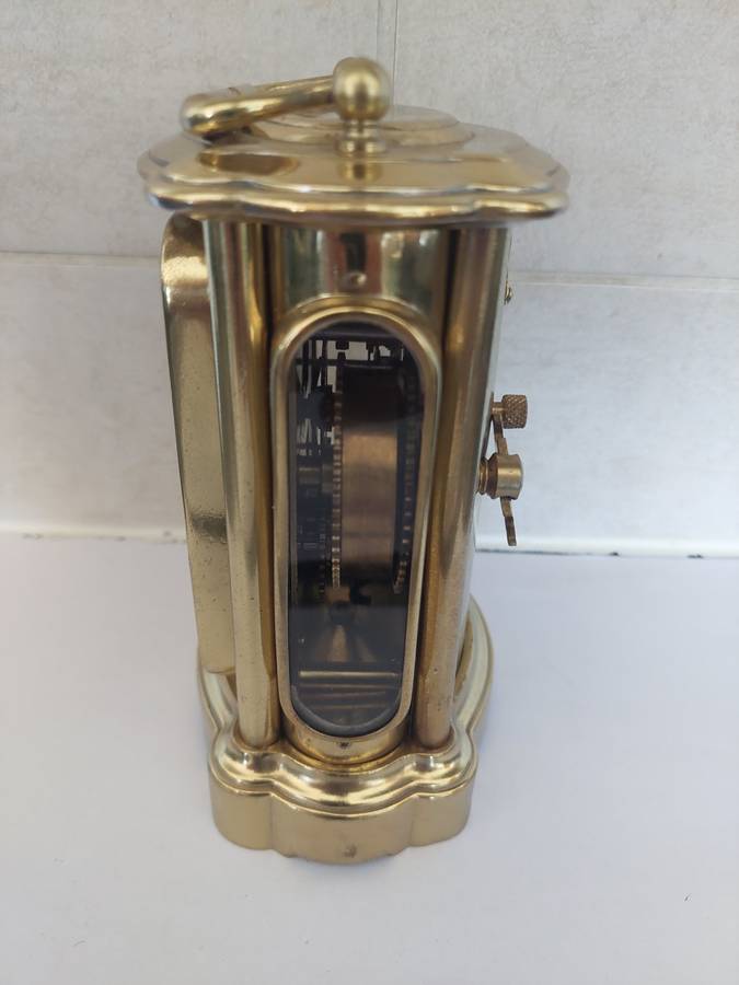 Very Rare!! 1890`s Ansonia Peep O Time Carriage clock 100% working!! Value R3500