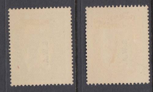 B180201 1st Printing South West Africa 1930 SG 70-71 cat £77