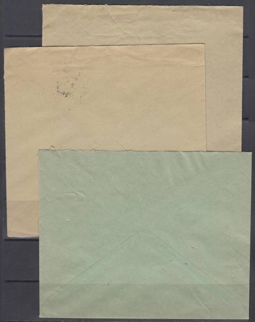 B190701 ADVERTISING envelopes Germany Inflation 1923 covers 10 day period x 3