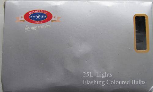 25L lights Flashing Coloured Bulbs