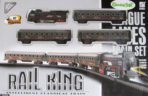 RAIL KING  Intelligent Classical Train.  Finely Detailed Realistic Toy Train, with Light.