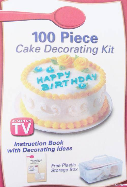 100 Piece Cake Decorating Set, All you need ! Includes a free storage box!!
