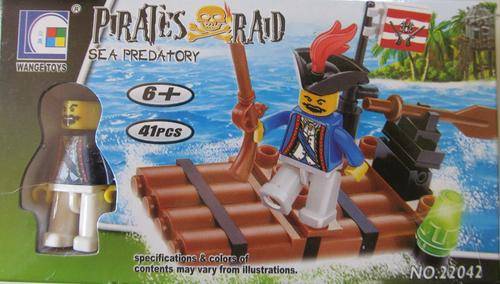 41 Piece Pirates Raid - Sea Predatory ***100% lego compatible***