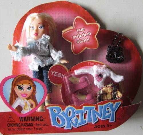 BRITNEY DOLL -includes extra cloths, shoes and handbag !!!