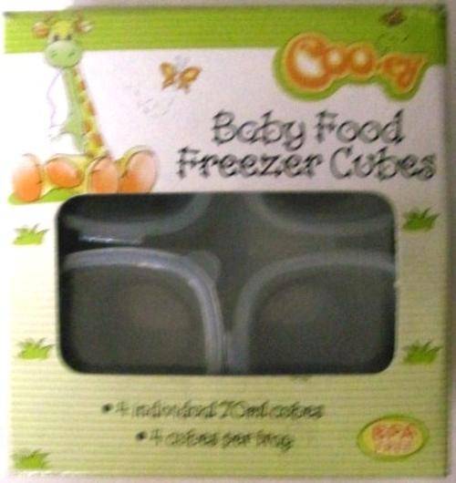 Baby Food Freezer Cubes, From pot, to container, to freezer, to Nappybag (easy and Convenient)